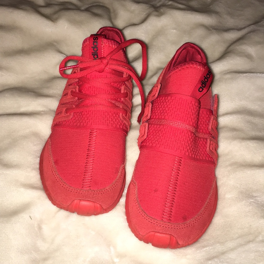 Adidas shoes.
